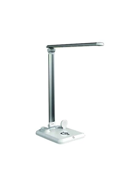 Edman Lampă de birou X-1 4 în 1 cu încărcare wireless Qi, compatibilă cu Apple Watch, AirPods, iPhone (