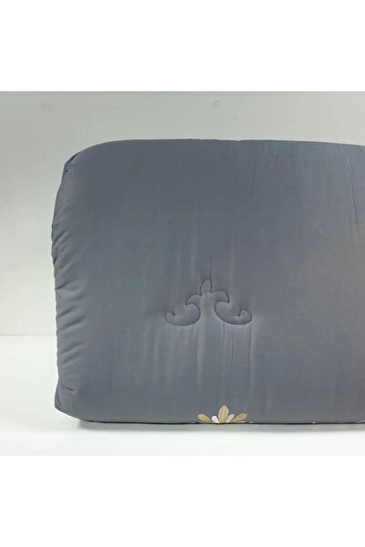 Reiashn Samra bedspread, gray color, 100% cotton, summer size, single and a half