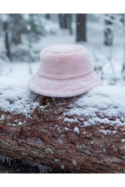 Wearflawless Plush Winter Soft Furry Bucket Hat, Winter Bucket Hat, Plush Hat, Plush Beanie