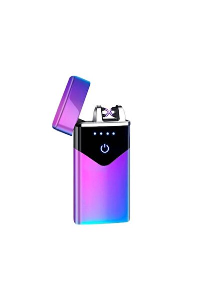 Edman PX1 Windproof Electric Lighter with Touch, USB Charging, Chameleon