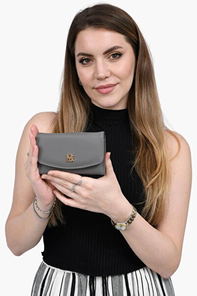 SOSELA Women's Wallet Gray Ssl-4025
