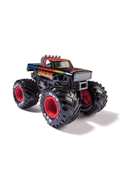 Spinmaster Spin Master Monster Jam Toy Car - Excaliber, Black, 1:64 scale, 3+