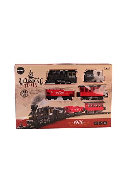 Gepettoys 622B مجموعة قطار بالبخار مع الصوت والضوء