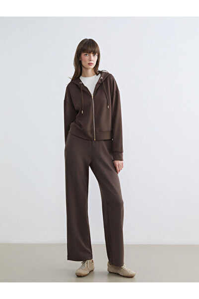 LC Waikiki Hooded Women's Zippered Sweatshirt