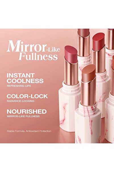 O.TWO.O Cosmetics Ice-Film Mirror Shine Lipstick (Color1-Ice Oat)