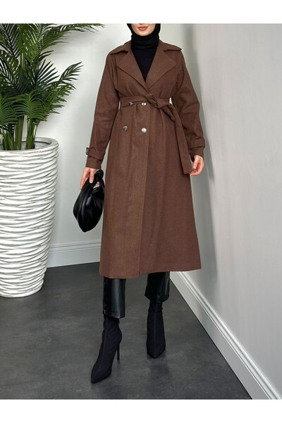 HİJABAYA Καπάκι με κουμπιά γιακά με διπλό στήθος