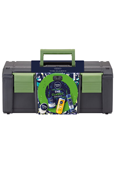 NIVEA MEN Set, Contains: Cream 75 ml + Aftershave Balm 100 ml + Shower Gel 250 ml + Shaving Gel 200ml