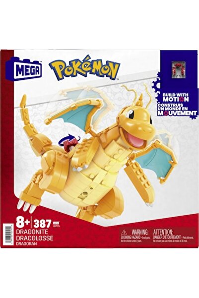 mattel Mega Construction Set, Mattel, Dragonite, 387 pieces, 8 years, multicolor
