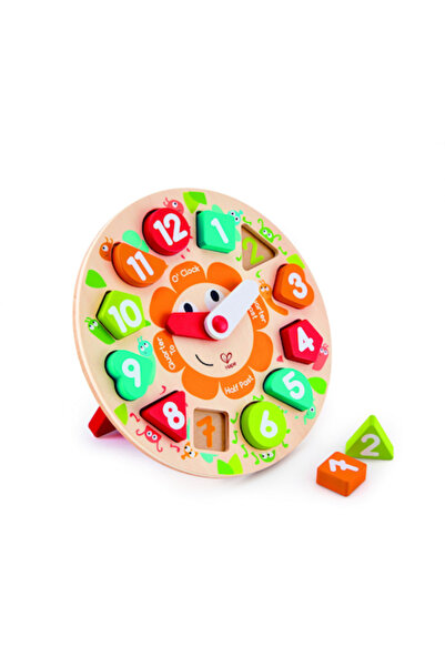 Hape Colorful and Fun Wooden Educational Clock