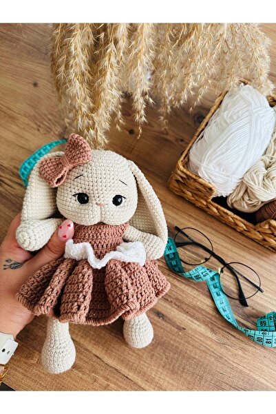 BABYBOUTİQUEHOUSE Amigurumi uzun kulak tavşan