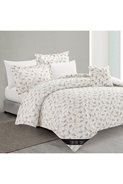 Reiashn Floral Retan Bedspread Set, 7 Pieces, 100% Cotton, Summer Double