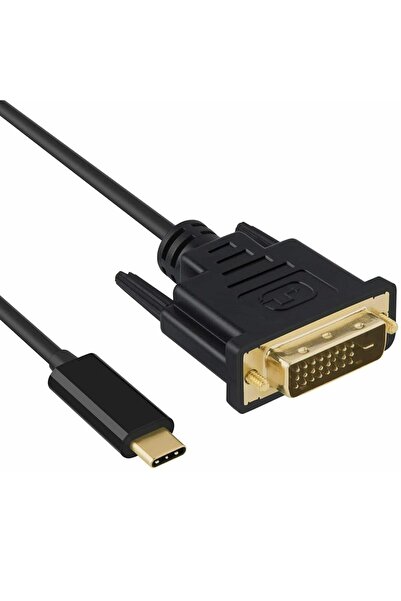 OEM Cablu USB-C la DVI, 4K la 30 Hz, 1 m, USB Tip-C la DVI Mama