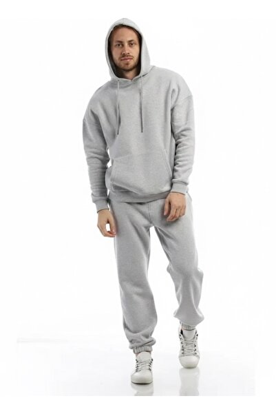 MBtekstil بنطال رياضي شتوي للجنسين مبطن بالصوف ذو 3 خيوط - تصميم مريح وأقصى د...