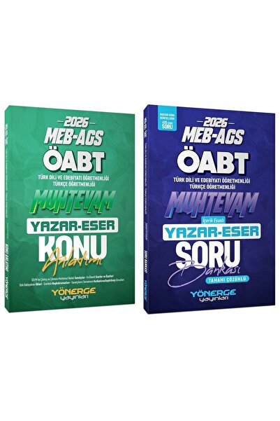Yönerge Yayınları Yönerge 2026 ÖABT MEB-AGS Türkçe-Türk Dili Edebiyatı Muhtev...