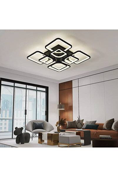 OEM LED Chandelier 176W Ceiling 8 White, LED included, 8 light sources, Remote control, Dimmable, Light: Warm,