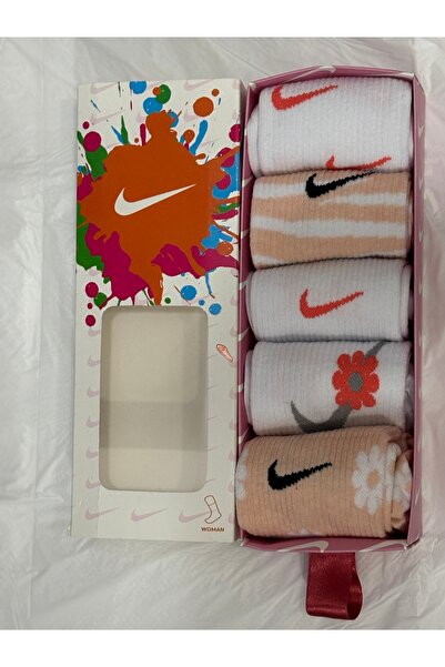 Nike , set of 5 pairs of socks