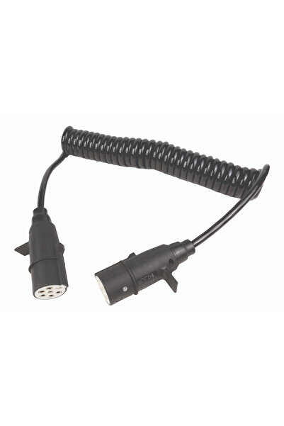 WOLFRAM 7'li S Tip Tır Dorse Kablosu - Beyaz Fiş Değişebilir - 70509