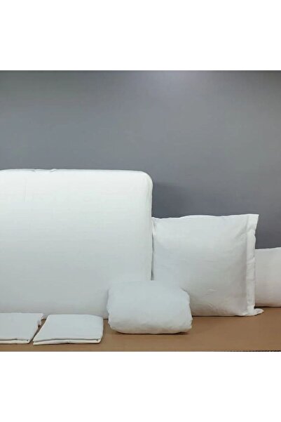 Reiashn Lorena White 5-Piece Summer Single and a Half Bedspread Set