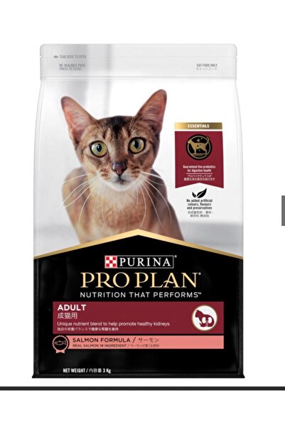 Pro Plan Purina Pro Plan Salmon Flavor Dry Cat Food with Probiotics, 7 kg