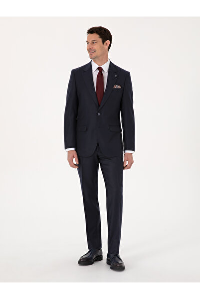 Cacharel Koyu Lacivert Slim Fit Takım Elbise 50311098-VR100