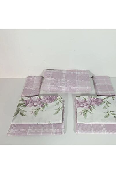 Reiashn Flowers Spanish Floral 8-Piece Set, 100% Cotton, Summer Double