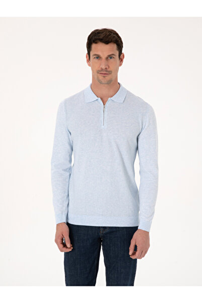 Cacharel Açık Mavi Regular Fit Kazak 50311847-VR003