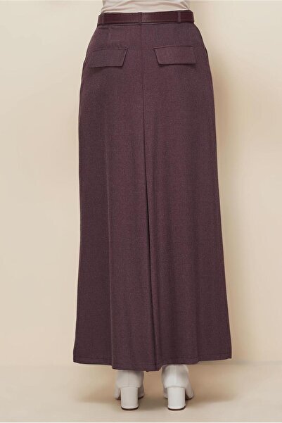 Alvina Belted Skirt Looking Pants 70915