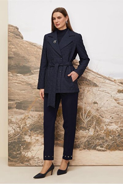 Alvina Belted Quilted Jacket 46000