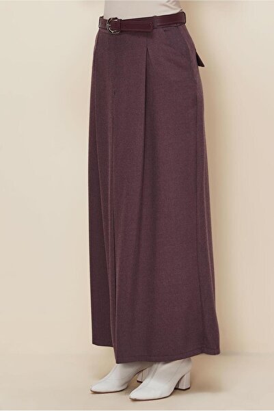 Alvina Belted Skirt Looking Pants 70915
