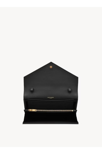 Generic Medium Envelope Matelassé Shoulder Bag