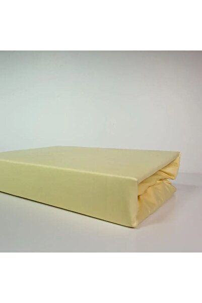 Reiashn 3-piece fitted sheet set, off-white color, 100% cotton, single and a half size