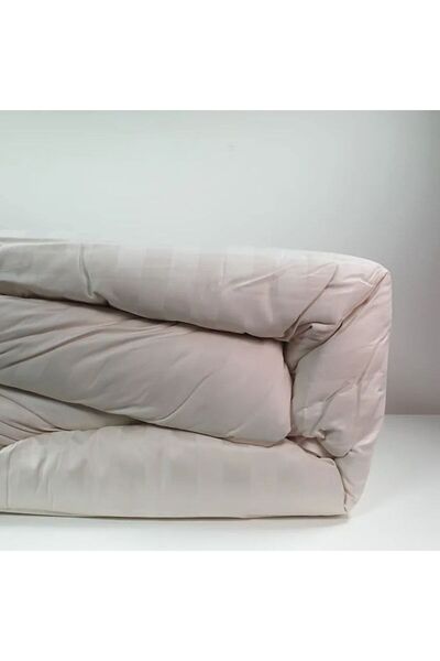 Reiashn Olivia Hotel Bedspread, Dark Off-White, with Separate Filling, 100% Cotton, Summer Single and a Half Size