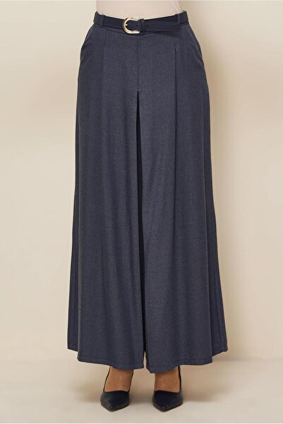 Alvina Belted Skirt Looking Pants 70915