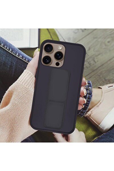 Margoun iPhone XS Max Magnetic Finger Grip Shockproof Case-(Dark Purple)