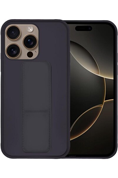 Margoun iPhone XS Max Magnetic Finger Grip Shockproof Case-(Dark Purple)