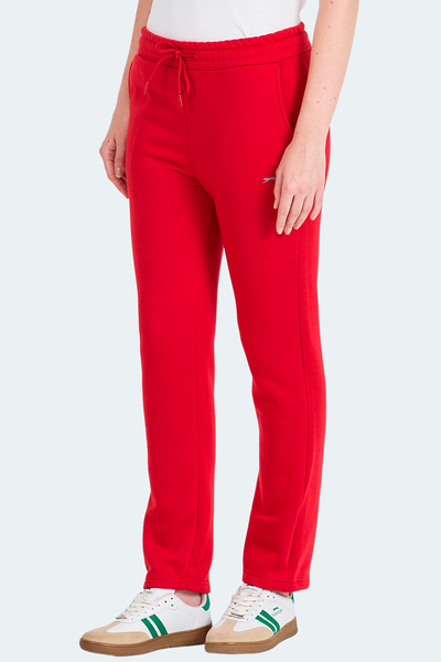 Slazenger Midnight I Women's Red Sweatpants