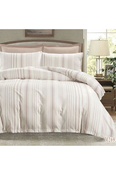 Reiashn Summer double striped bedspread