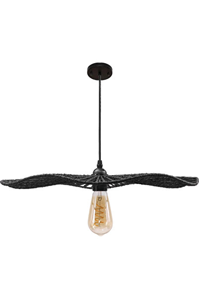 HAMER A rope chandelier gives the space a calming feel. Diameter 500 mm