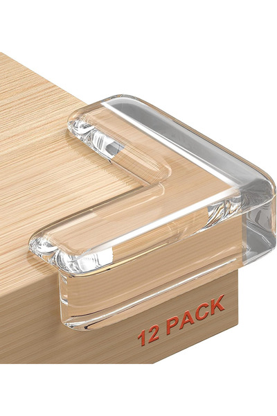 BLOOMING TIME Home/Office L-shaped Corner Guard - Protective Adhesive for Tab...