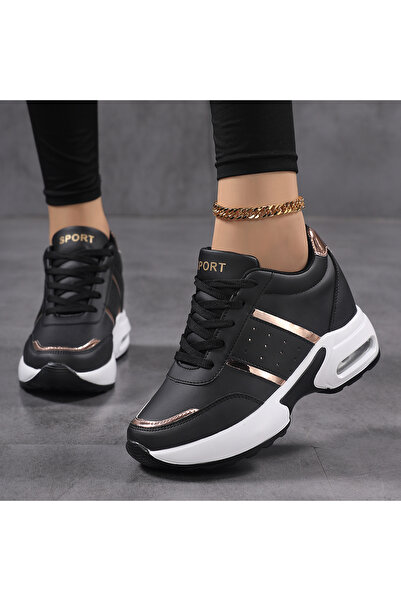 SOSENFER Kadın koşu ayakkabısı, rahat yumuşak tabanlı günlük ayakkabı spor kadın ayakkabısı