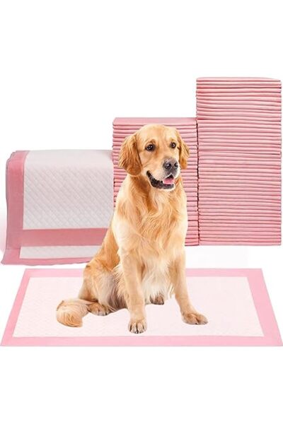 Xess 40 Pieces Disposable Dog Training Pads 60X60cm, Absorbent Quick Drying Leak-Proof Pee Pads with 5