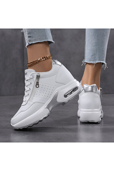 SOSENFER Kadın koşu ayakkabısı. Rahat Koşu Kadın Ayakkabıları, Bağlantı Spor Ayakkabıları Kadınlar