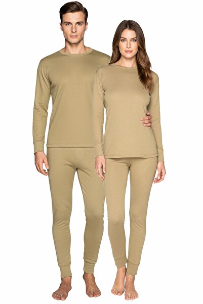 THERMOFORM Active Adult Thermal Underwear Set Sand