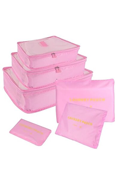 Xess Travel Packing Cubes,Traveling Accessories,Luggage Packing Organizers Set,Waterproof Laundry Bag,S