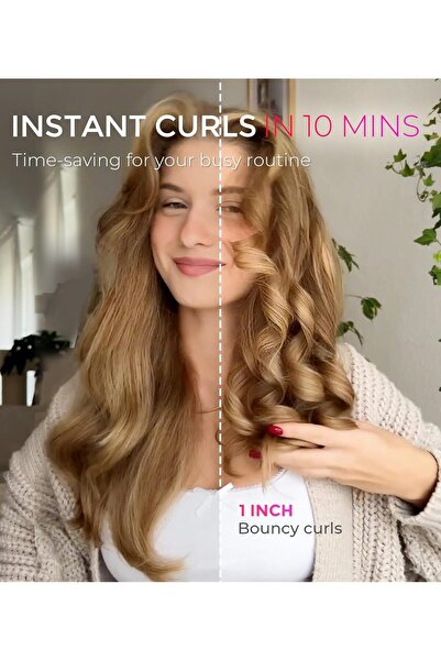 TYMO Automatic Rotating Curling Iron (CURLPRO), 25mm, Metallic Gray