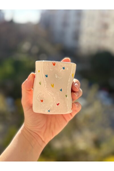 Mirena Handicrafts Mirena Eciş Bücüş Seramik Bardak