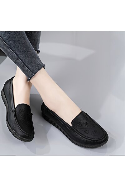 SOSENFER Kadın rahat ayakkabı, düz tabanlı iç dış hafif ayakkabı