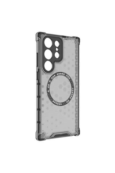 Samsung Θήκη HoneyComb για S24 Ultra (S928), Magnet MagCase, Αντιπτωτικές Γων...