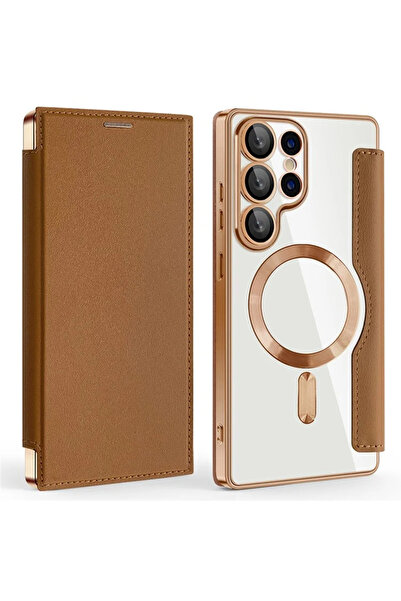 Samsung Husa MagFlip για S25 Ultra (S938), Μαγνήτης, Προστασία RFID, Δέρμα, Χ...