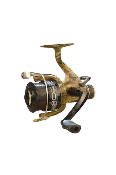 LİNEAEFFE Mulinetă Vigor Hide Free Baitrunner 6000, Grafit